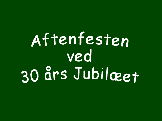 Aftenarrangementet Aftenarrangementet