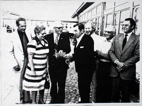 Egå Sogneråd ved Skæring Skole - 1976