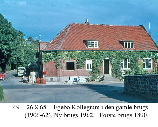 Egebo Kollegium (den gamle Brugs) - 1965
