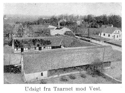 4-længet gård på Egå Mosevej 5 (nedrevet i 1980) - foto 1940 4-længet gård på Egå Mosevej 5 (nedrevet i 1980) - foto 1940