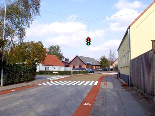 Mejlbyvej trafikregulering - Forslag nov. 2004