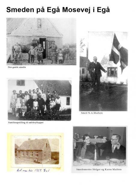 Planche 2 om smeden i Egå - Fra 30 års jubilæet i juni 2008 Planche 2 om smeden i Egå - Fra 30 års jubilæet i juni 2008