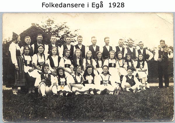 Folkedansere - 1928